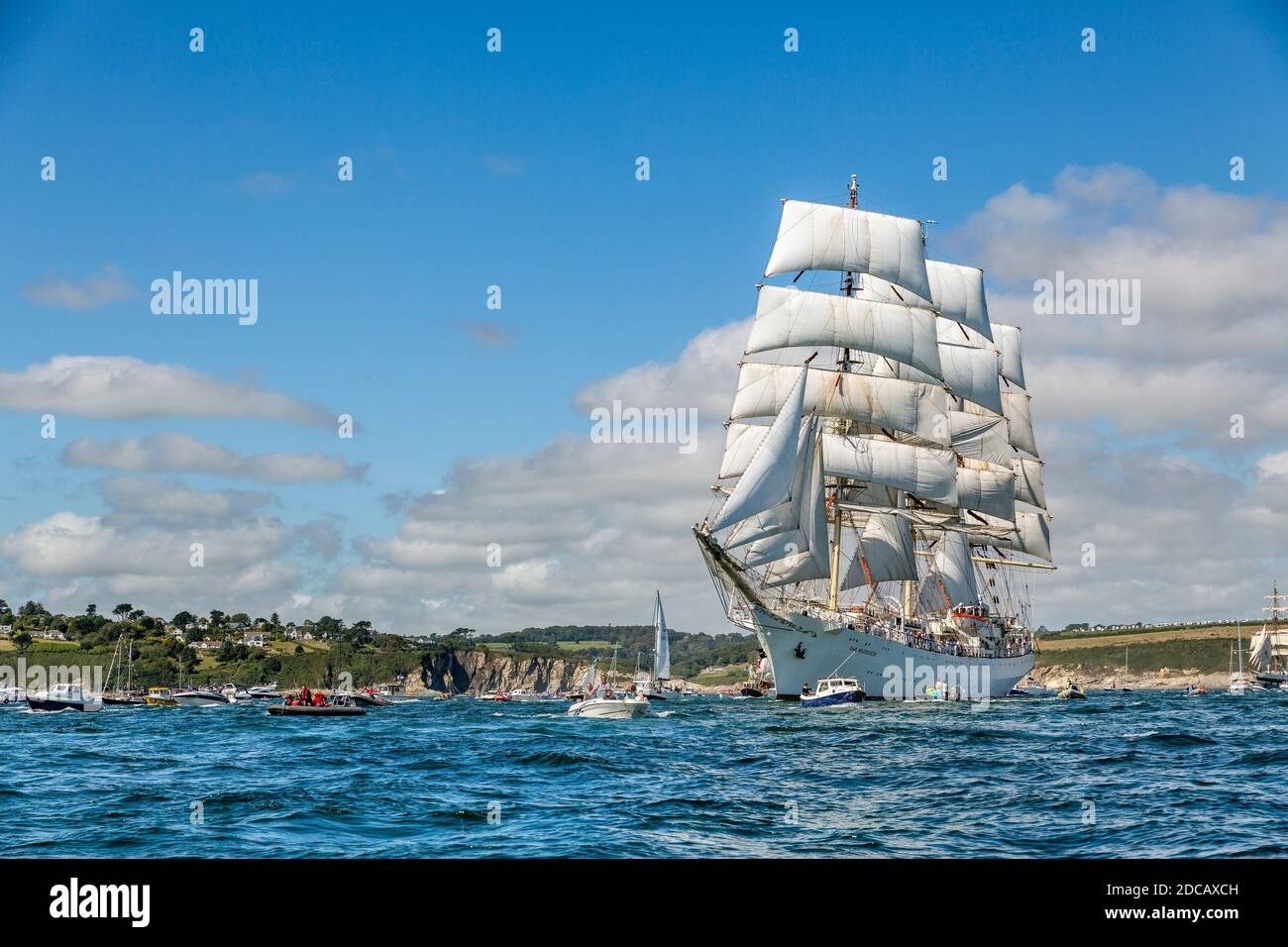 Tall Ships; Regatta; Falmouth 2014; Cornwall; Großbritannien Stockfoto