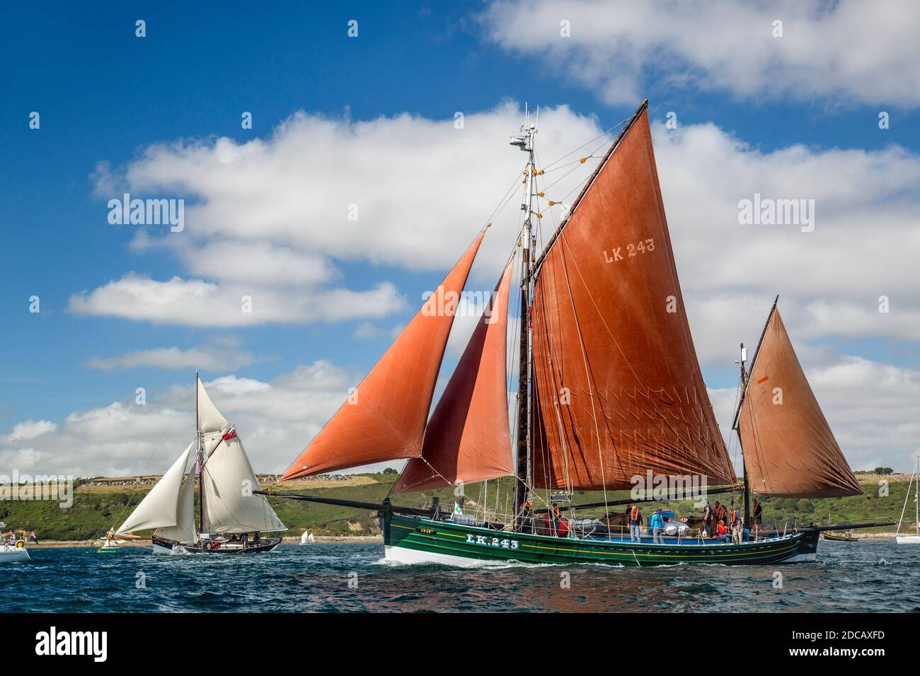 Tall Ships; Falmouth; 2014; Cornwall; Großbritannien Stockfoto
