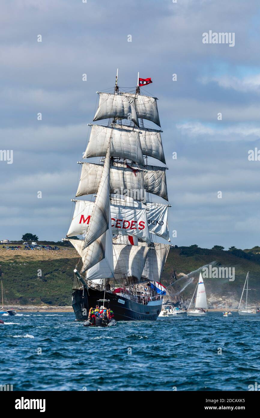 Tall Ships; Regatta; Falmouth 2014; Cornwall; Großbritannien Stockfoto