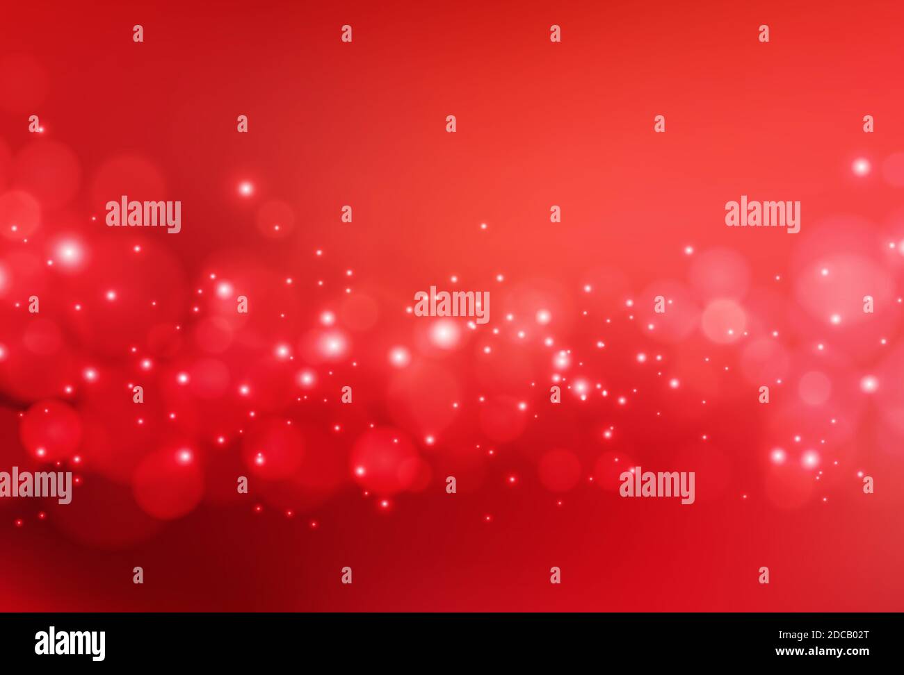 Weihnachten abstrakten roten Hintergrund mit Bokeh Licht Stock Vektor