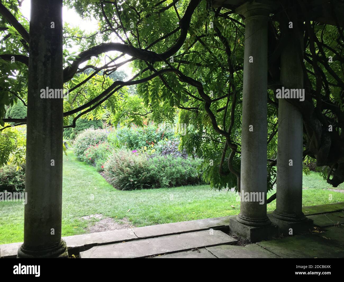 Exbury Gardens, Hampshire im Oktober 2020 Stockfoto