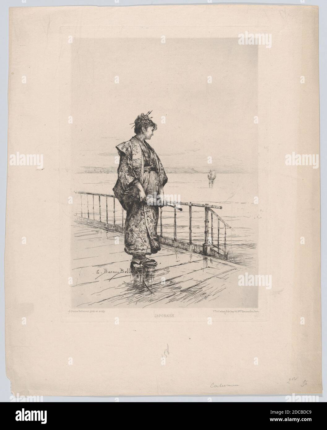 Japonaise, (Japanerin), 1877. Stockfoto