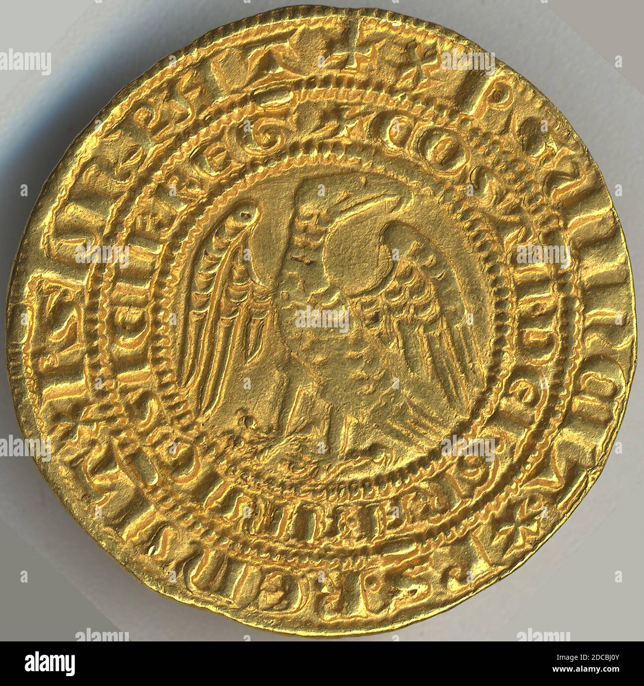 Dukat von Konstanz von Aragon (1282-1285), Italienisch, 1282-85. Stockfoto