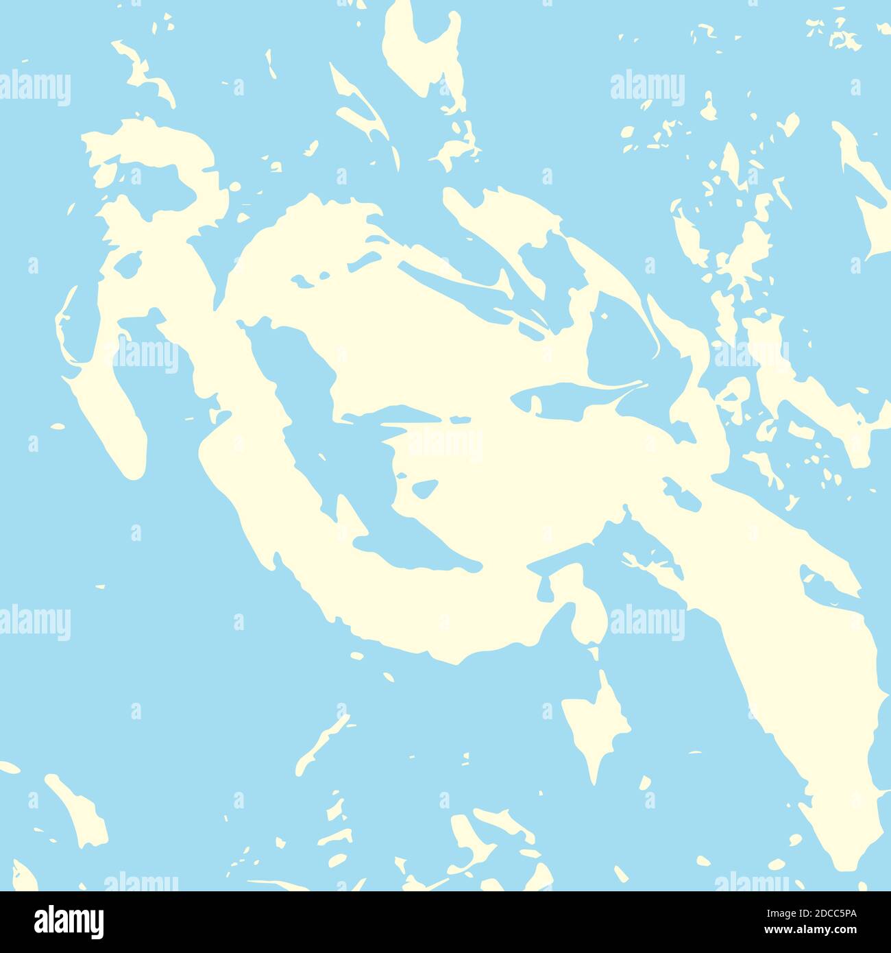 Abstrakter Grunge-Hintergrund in pastellgelb und hellblau aussieht Wie eine alte Mauer Stock Vektor