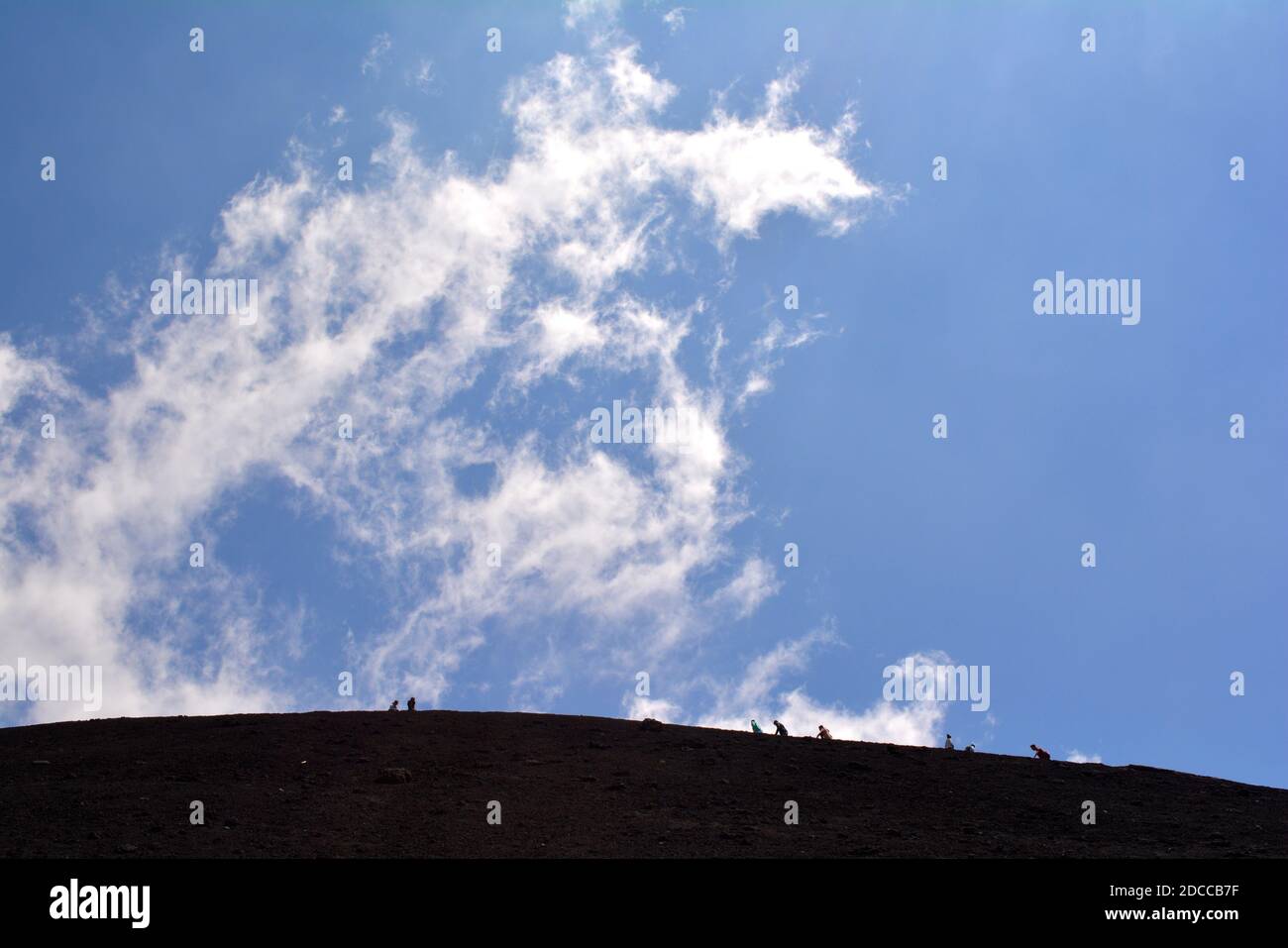 Ätna bei Catania, Sizilien Stockfoto