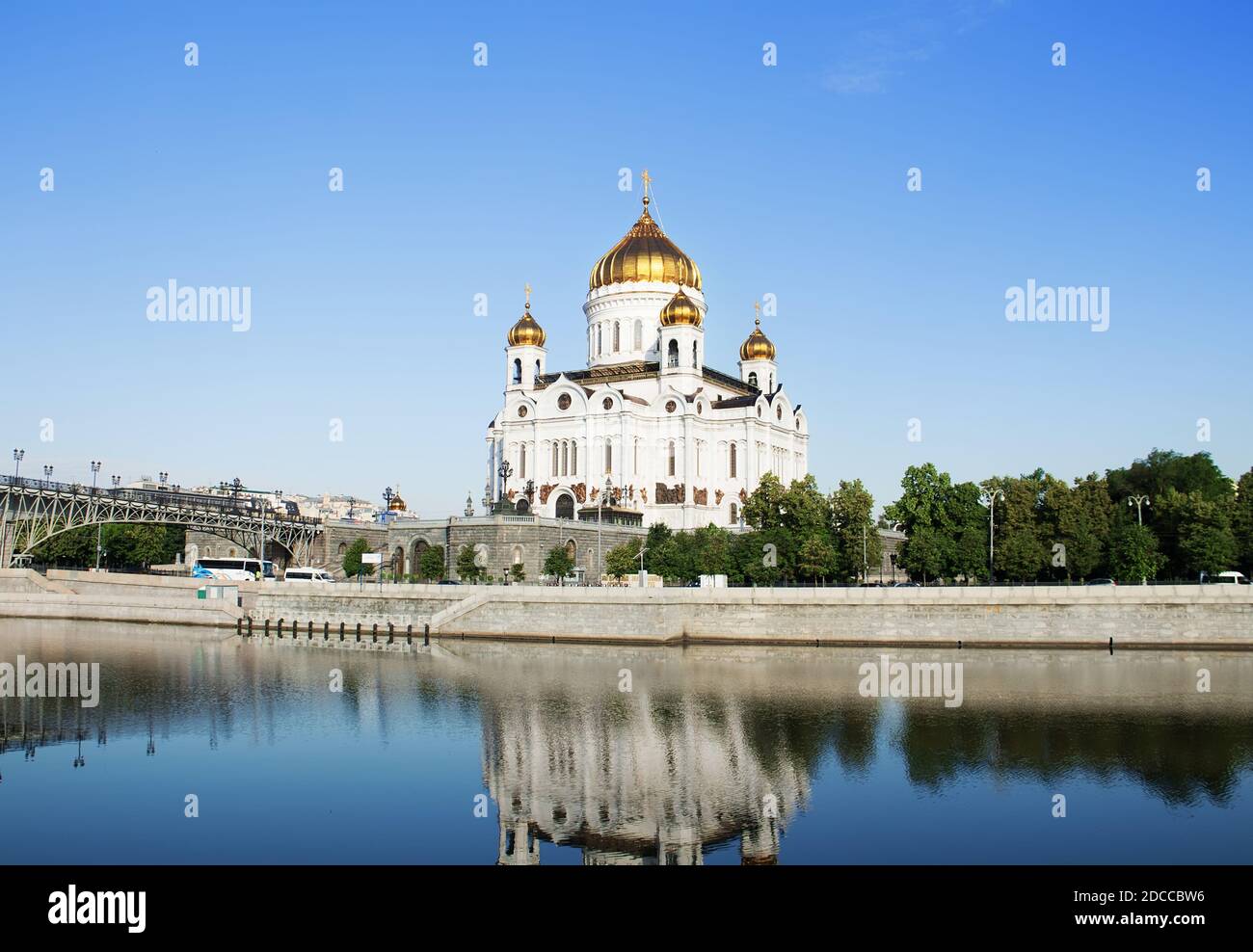 Kathedrale von Christus dem Erlöser. Moskwa. Moskau, Russland Stockfoto