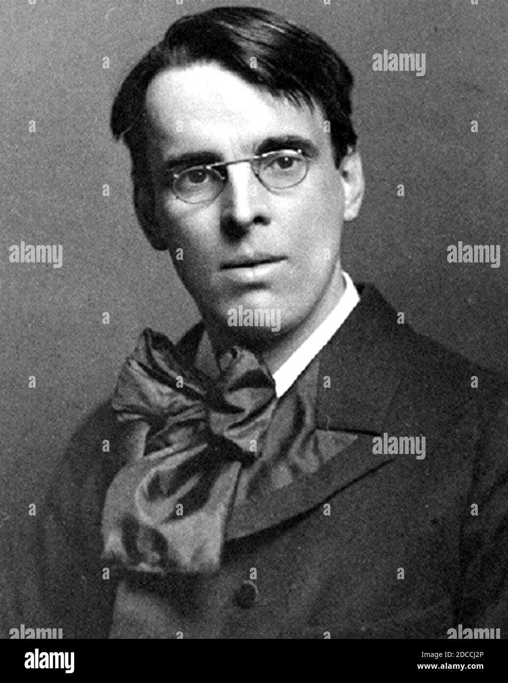 W.B. YEATS (1865-1939) Irischer Dichter und Dramatiker Stockfoto