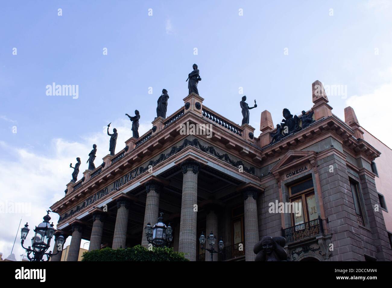 Theather in Guanajuato benannt: 'Juarez' Stockfoto
