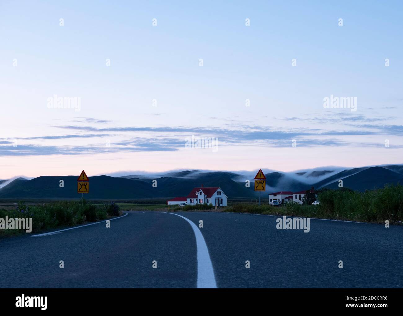 Reisen in Island Stockfoto