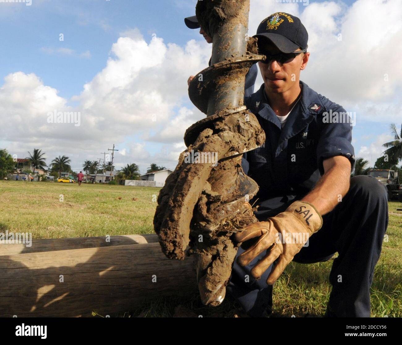 Kearsarge unterstützt das Fortführen von Versprechen Stockfoto