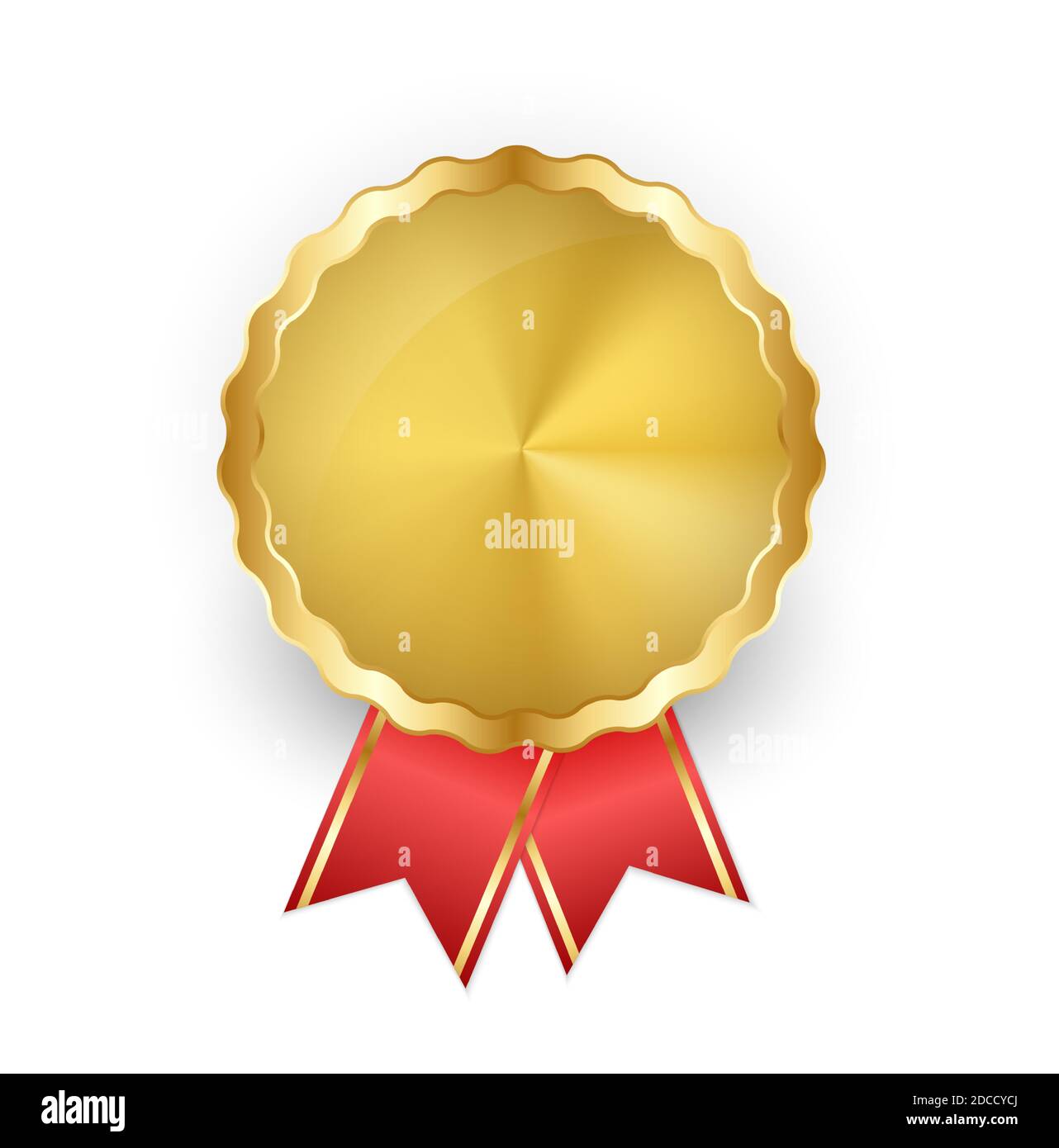 Abstrakte Gold Label-Vorlage. Vektorgrafik Stock Vektor