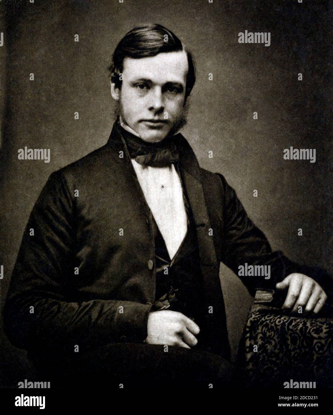 Der Junge Joseph Lister, Englischer Chirurg Stockfoto