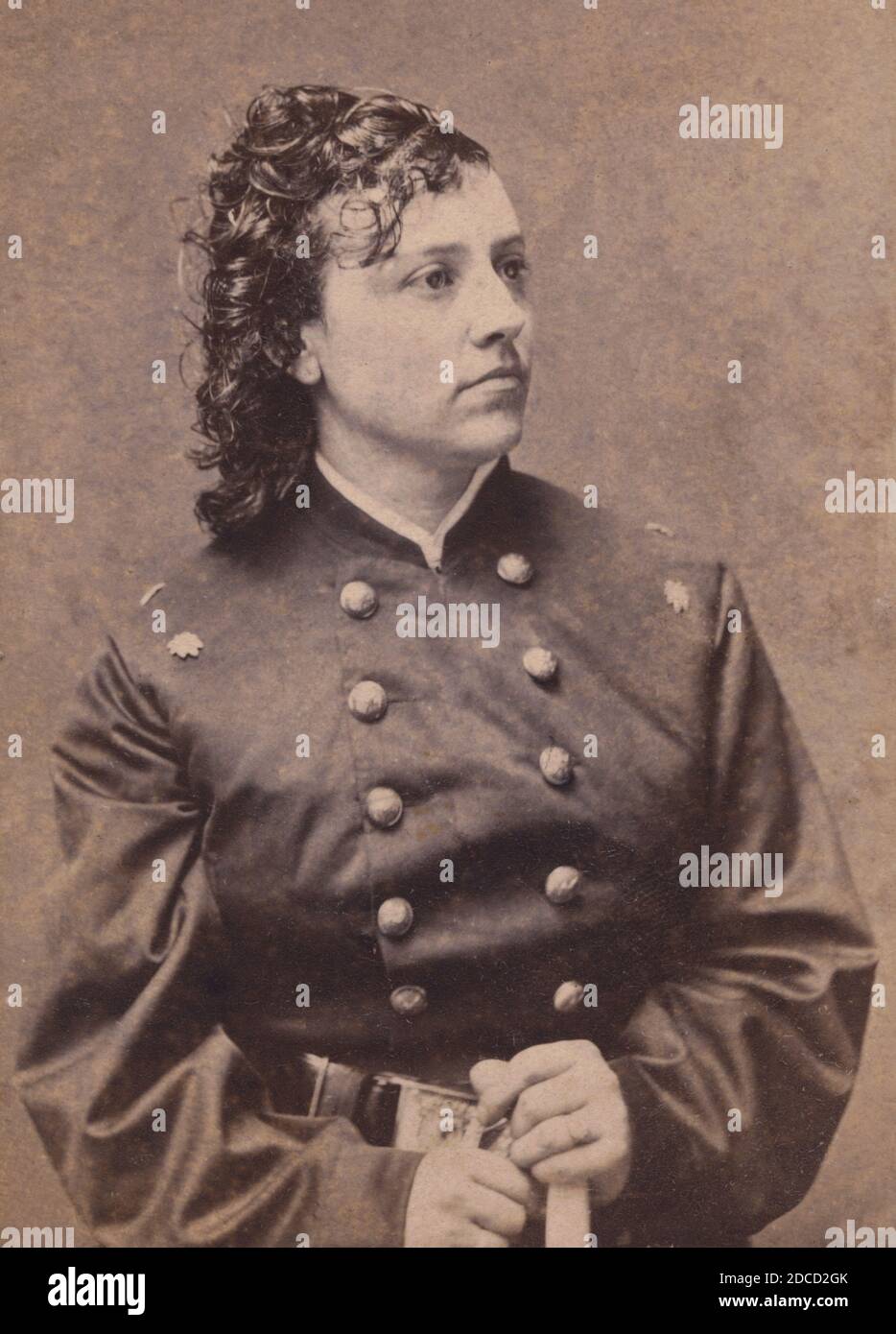 Pauline Cushman, amerikanische Schauspielerin und Union Spy Stockfoto