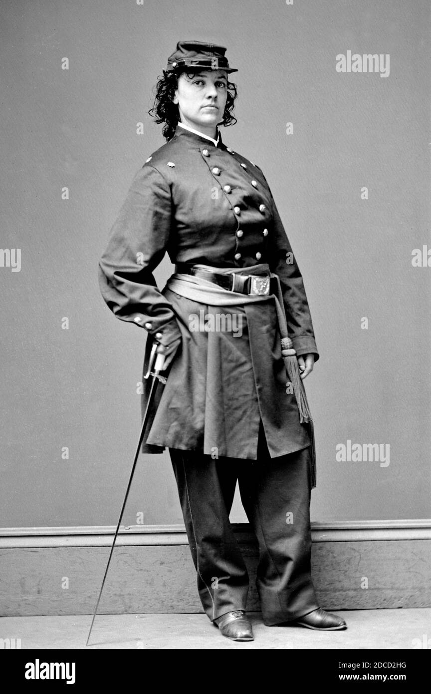 Pauline Cushman, amerikanische Schauspielerin und Union Spy Stockfoto