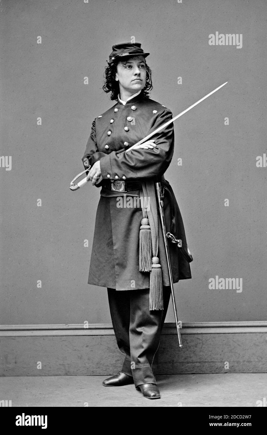 Pauline Cushman, amerikanische Schauspielerin und Union Spy Stockfoto