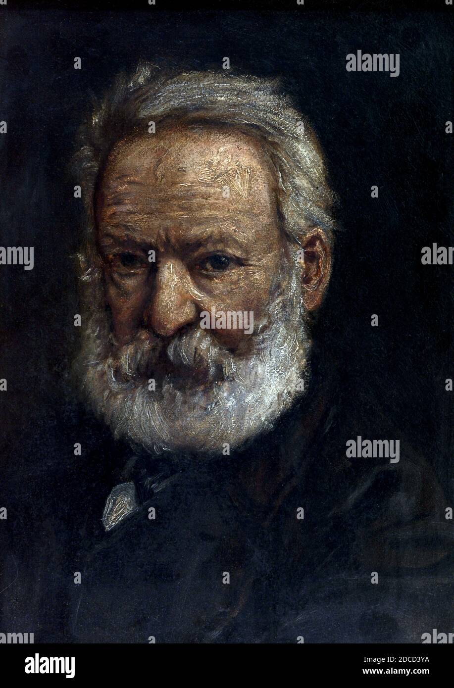 Victor Hugo, französischer Schriftsteller Stockfoto