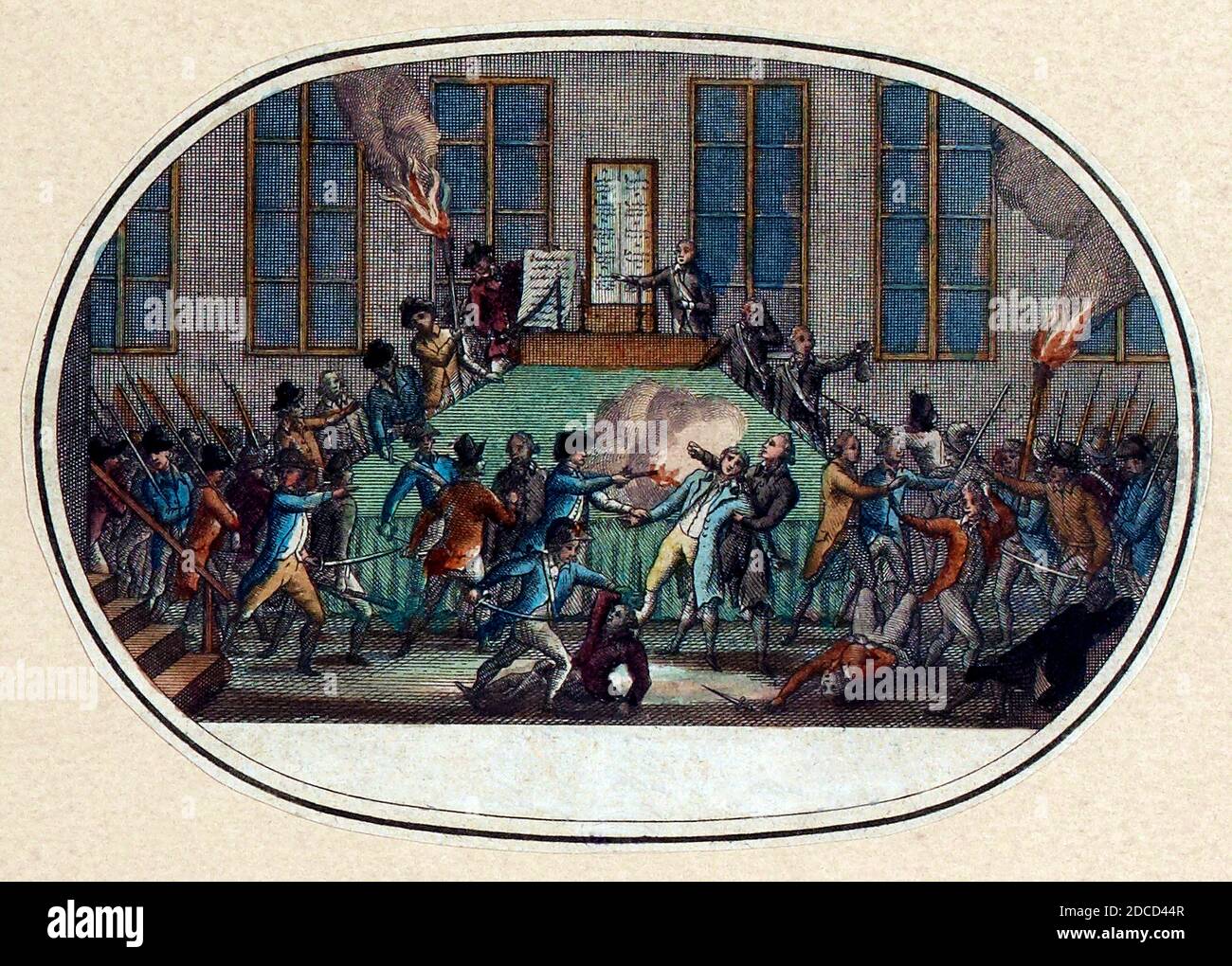 Maximilien Robespierre, französischer Politiker Stockfoto