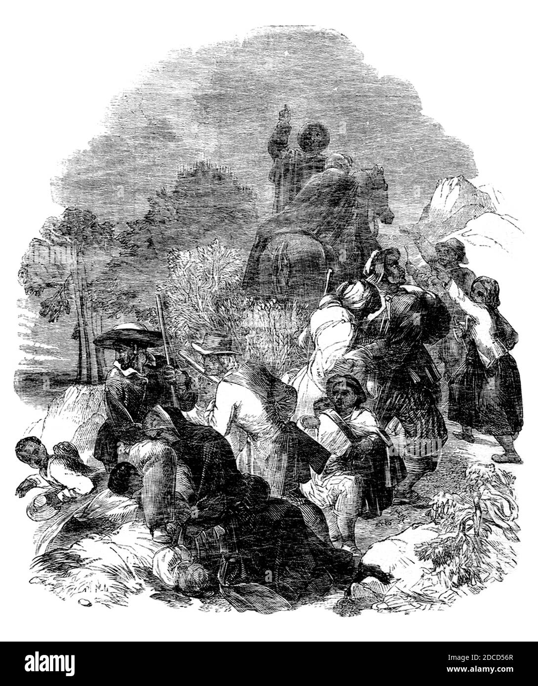 Underground Railroad, „Guided by the North Star“ Stockfoto