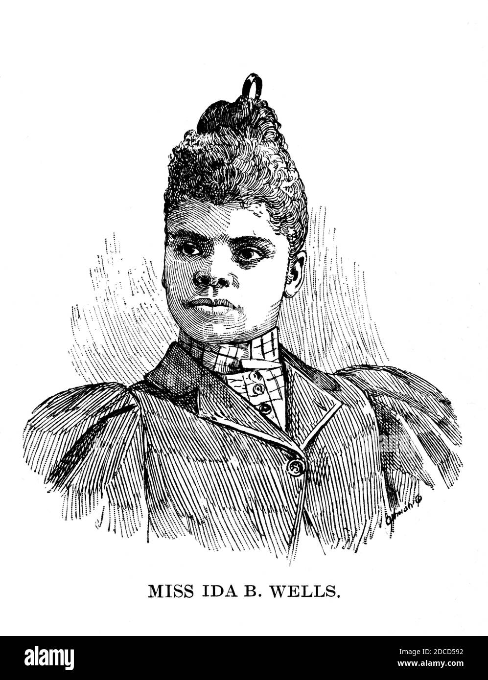 Ida B. Wells, amerikanische Journalistin Stockfoto