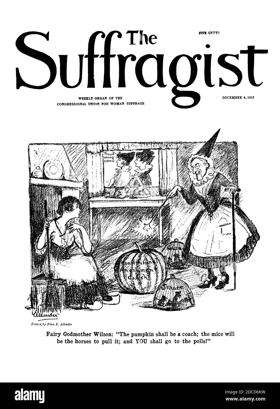 Der Frauenrechtler, 1915 Stockfoto