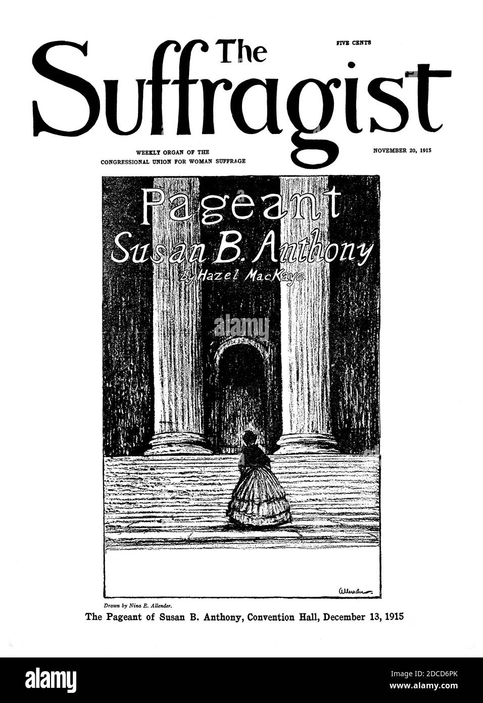 Der Frauenrechtler, 1915 Stockfoto