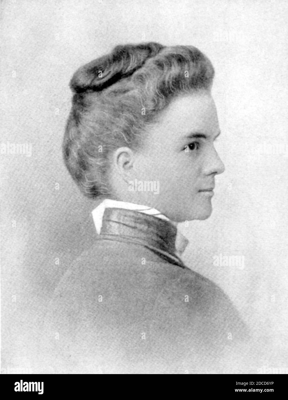 Adella Hunt Logan, amerikanische Autorin und Suffragette Stockfoto