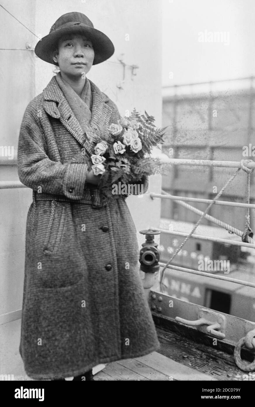 Mabel Ping-Hua Lee, Chinesisch-Amerikanische Suffragette Stockfoto