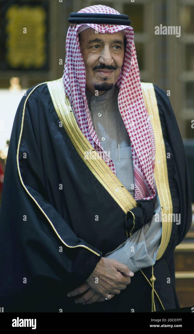 König Salman bin Abdulaziz Al Saud. Stockfoto