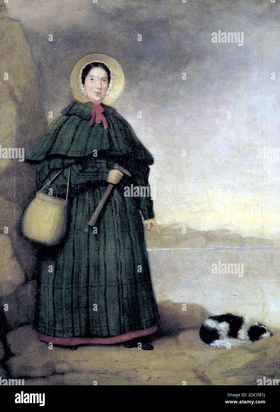 Mary Anning, Britische Paläontologin Stockfoto