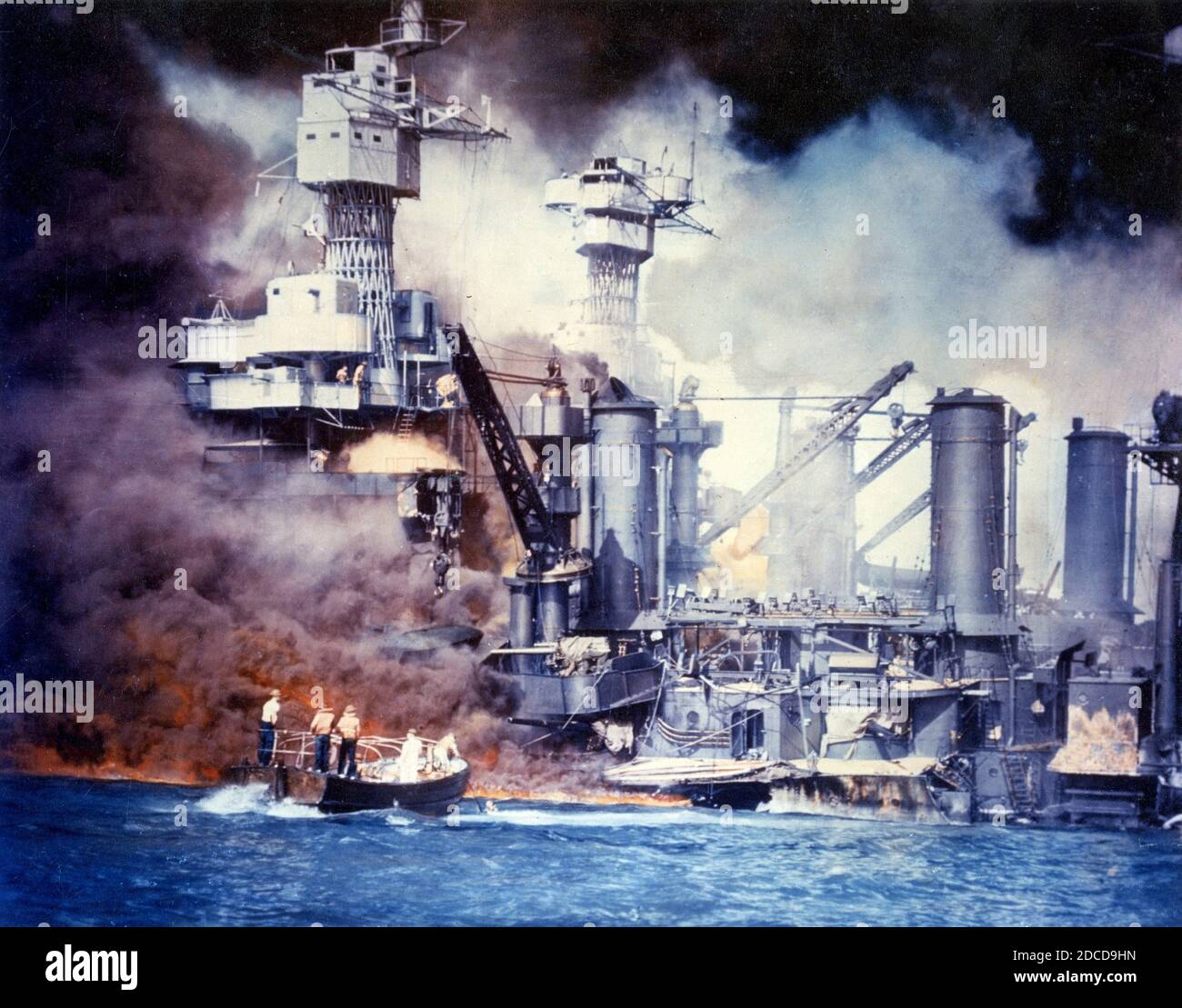 Angriff Auf Pearl Harbor, 1941 Stockfoto