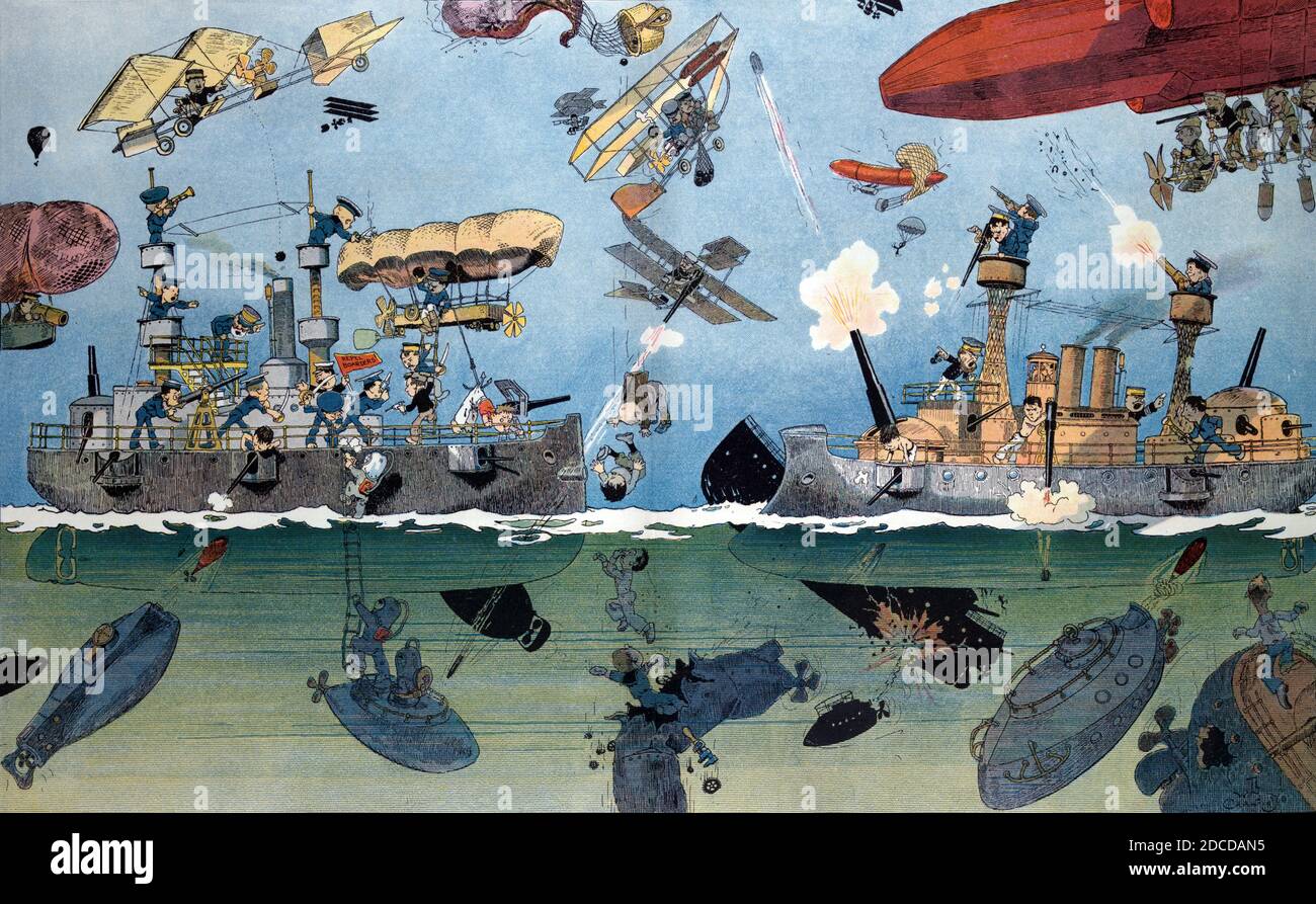 WaRoyalty Freeare, 20. Jahrhundert Stockfoto