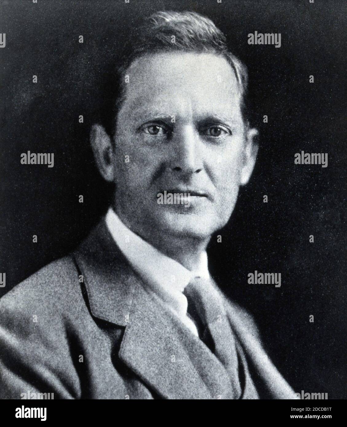 Hans Zinsser, Amerikanischer Bakteriologe Stockfoto