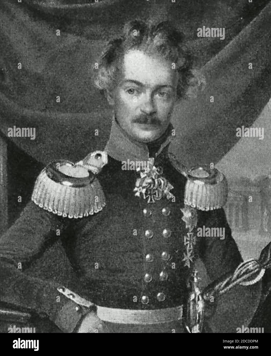 Karl zu Mecklenburg-Strelitz. Stockfoto