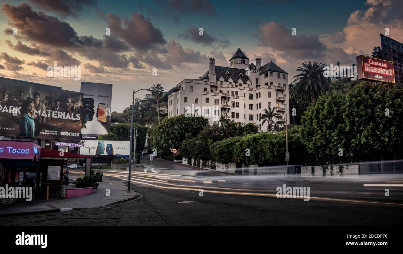 Chateau Marmont, Los Angeles Stockfoto