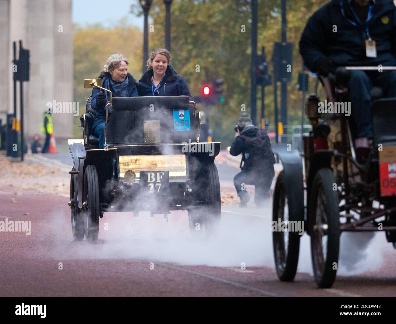 London nach Brighton Veteran Car Run, die längste Motorveranstaltung der Welt Stockfoto