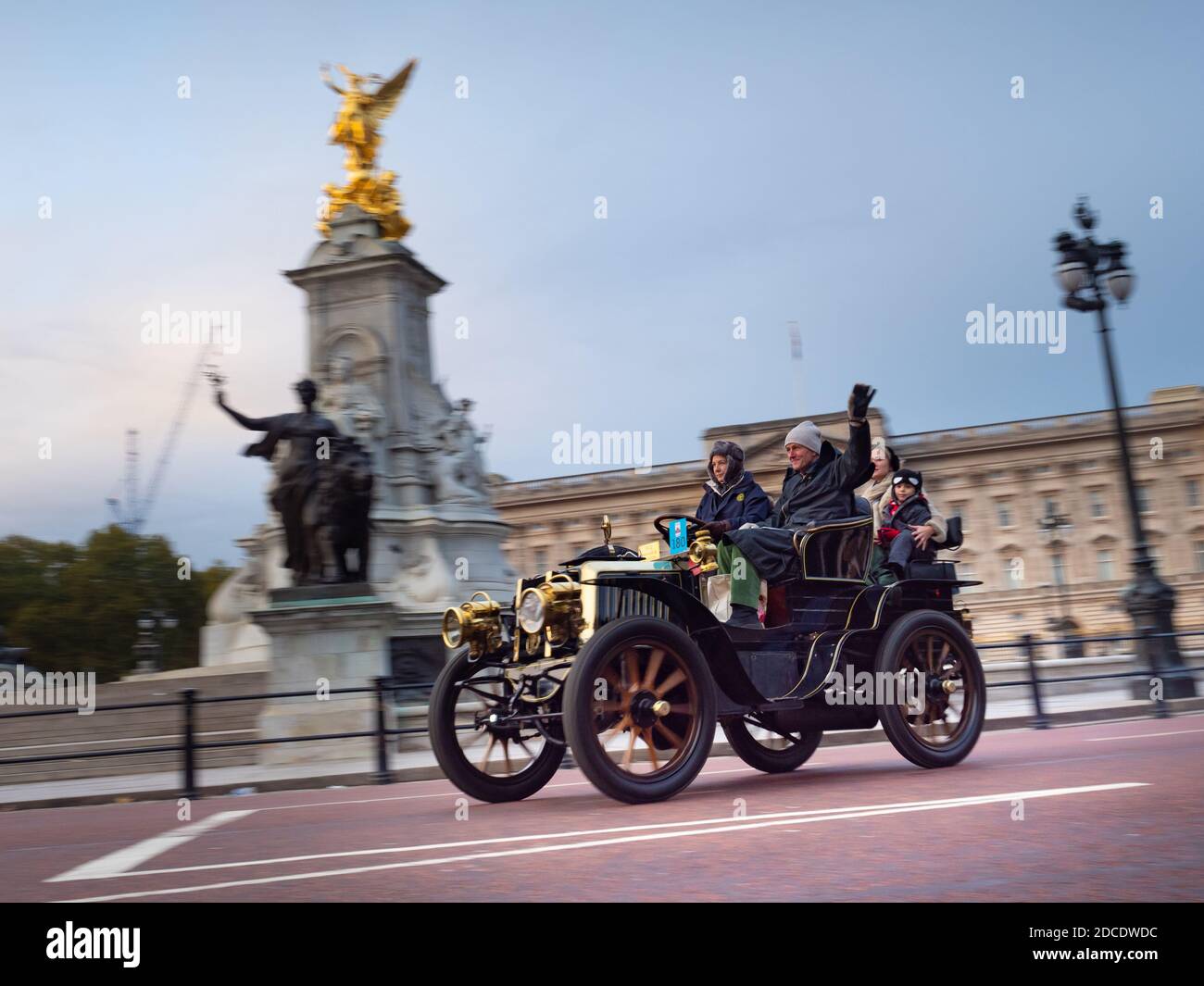 London nach Brighton Veteran Car Run, die längste Motorveranstaltung der Welt Stockfoto