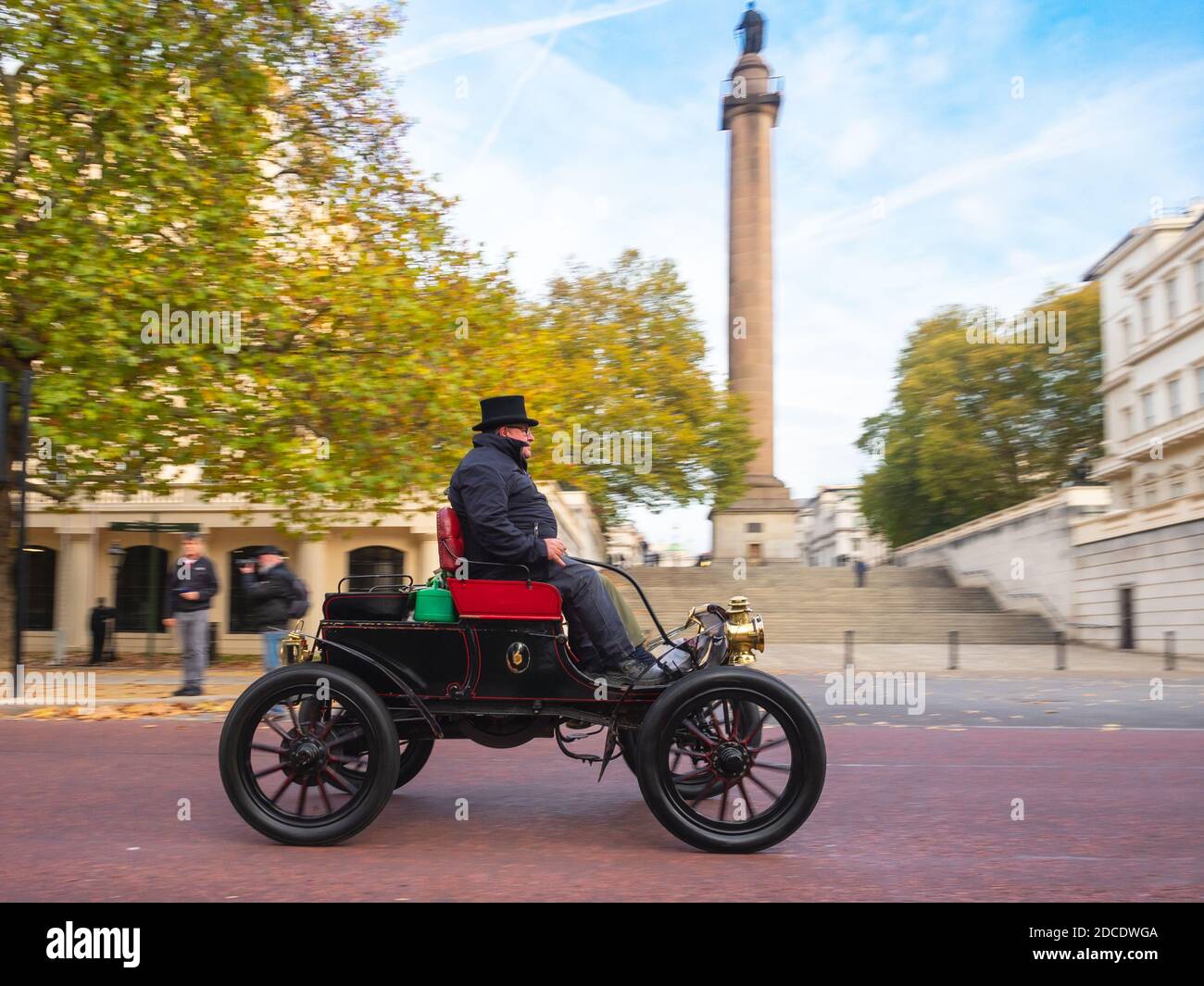 London nach Brighton Veteran Car Run, die längste Motorveranstaltung der Welt Stockfoto