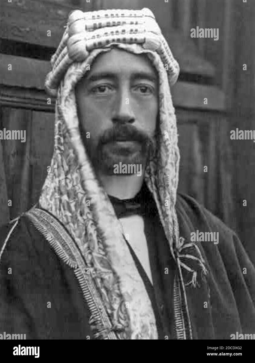 FAISAL I. VON IRAK (1883-1933) auf der Pariser Friedenskonferenz Im Jahr 1919 Stockfoto