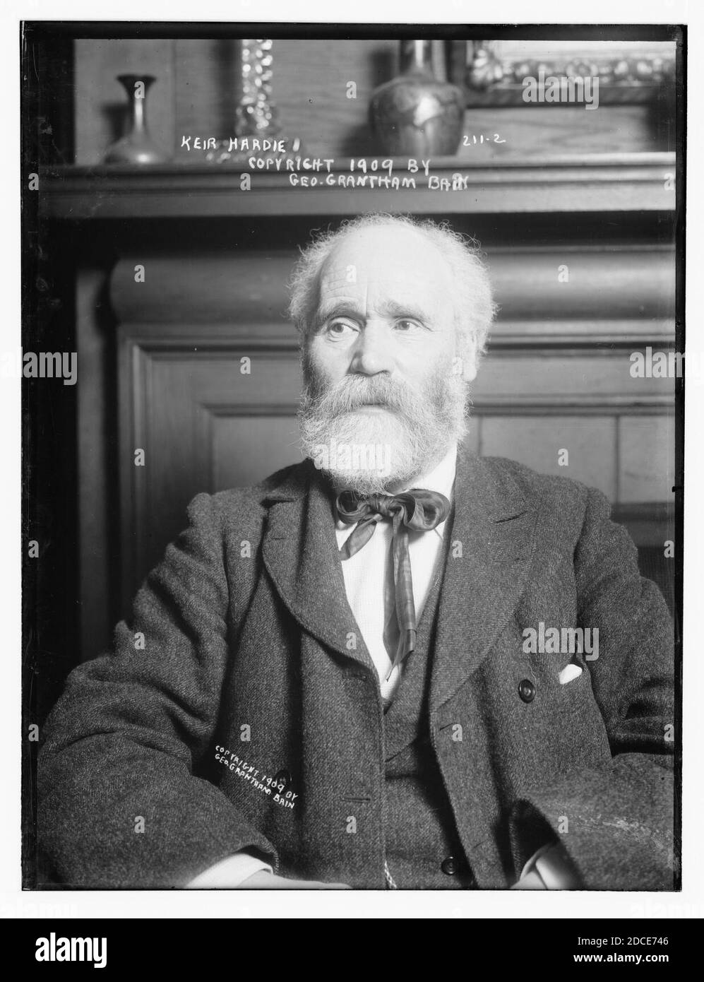 Keir Hardie, portraitbüste Stockfoto