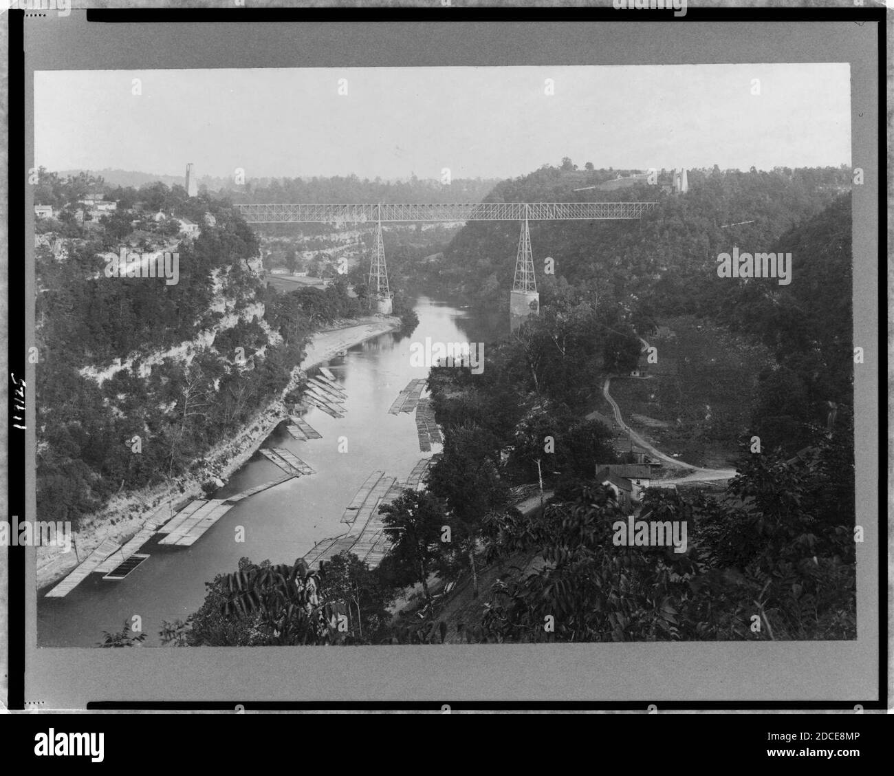 Kentucky River Hohe Brücke, Cincinnati südlichen R.R. Stockfoto