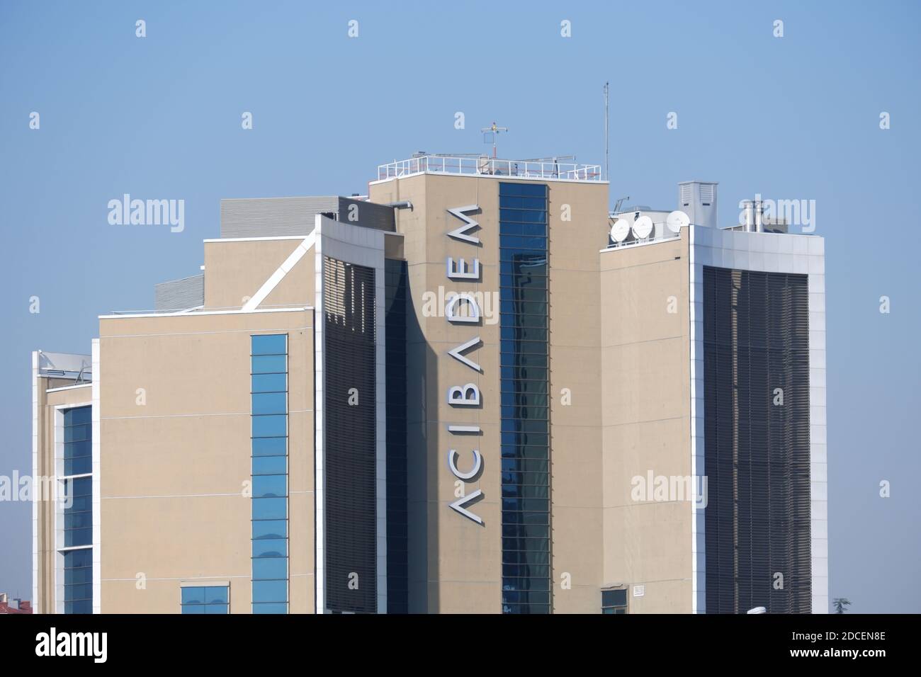 Acibadem Medical Center, Krankenhaus Gebäude in Eskisehir TÜRKEI Stockfoto