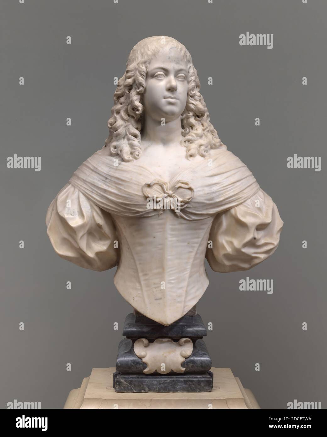 Giovanni Battista Foggini, (Bildhauer), Florentine, 1652 - 1725, Vittoria della Rovere, Ehefrau von Ferdinando II, c. 1690, Marmor, insgesamt: 83 x 71.2 x 34 cm (32 11/16 x 28 1/16 x 13 3/8 Zoll Stockfoto
