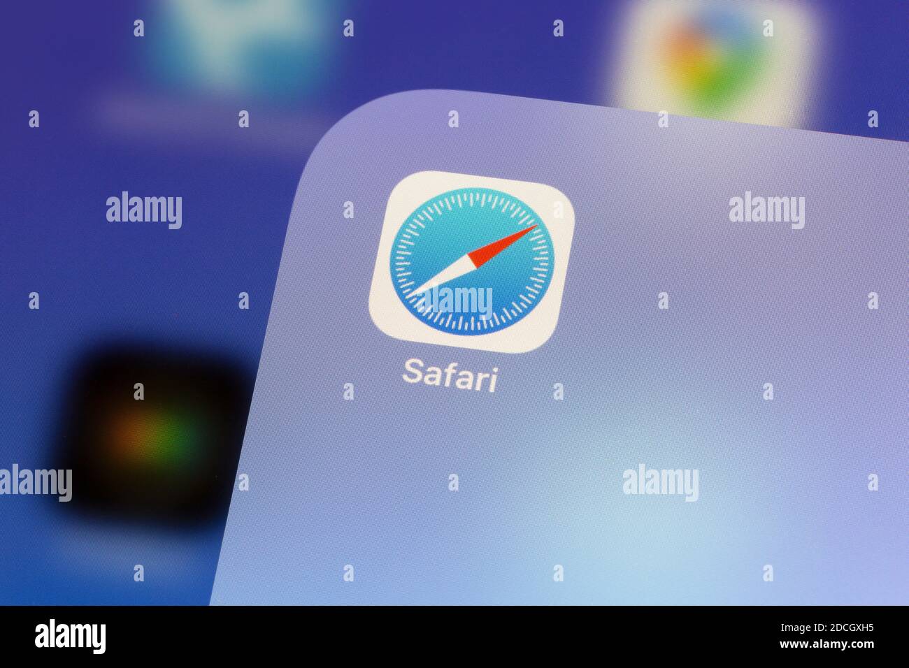 Ostersund, Schweden - Nov 21, 2020: Safari App icon.Safari ist ein grafischer Webbrowser, der von Apple entwickelt wurde. Stockfoto