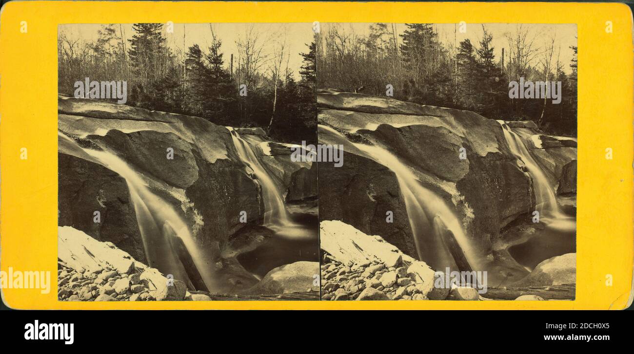 Diana's Baths, North Conway., Wasserfälle, New Hampshire, North Conway (N.H Stockfoto