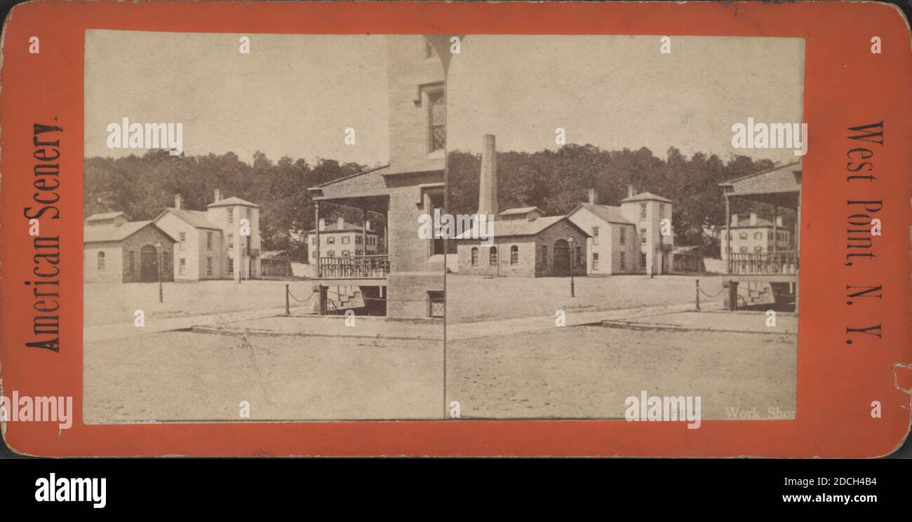 Werkstatt., United States Military Academy, New York (Bundesstaat), USA, West Point (N.Y Stockfoto