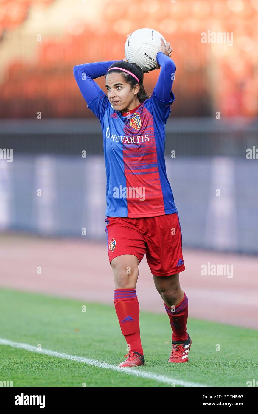 21.11.2020, Zürich, Letzigrund Stadion, AXA Women's Super League: FC Zürich Women - FC Basel 1893, Yasmin Bunter (Basel) Stockfoto