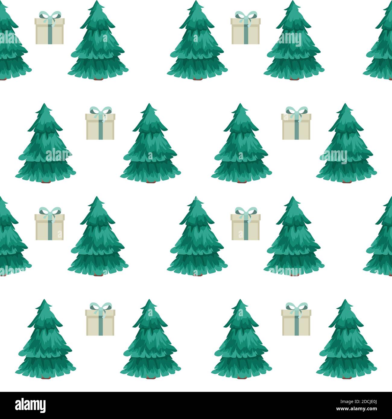 Muster zum Thema Neujahr. Weihnachten, Neujahr. Zum Drucken von Papier. Stock Vektor