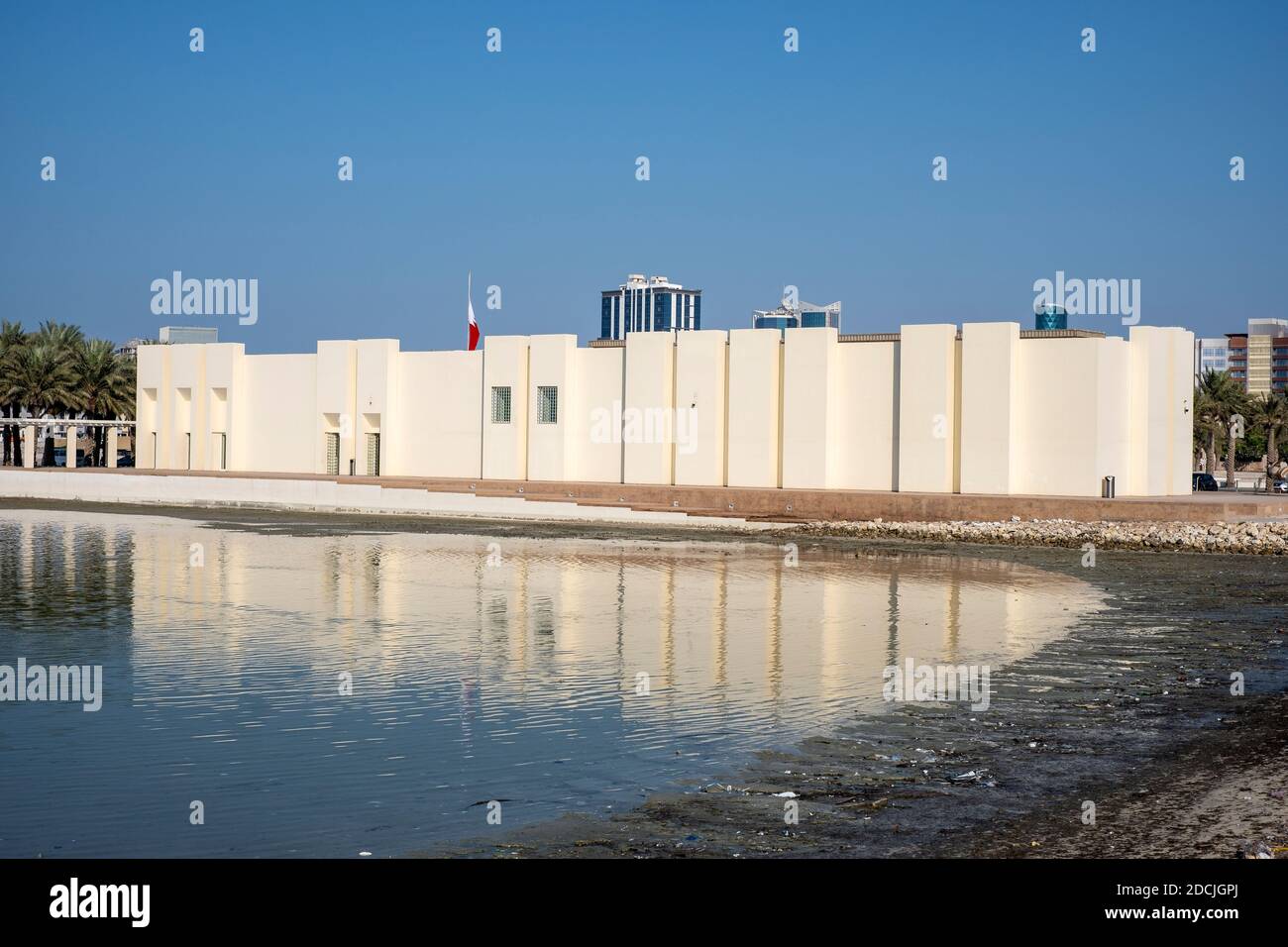 Bahrain Fort Museum in Manama, Bahrain Stockfoto