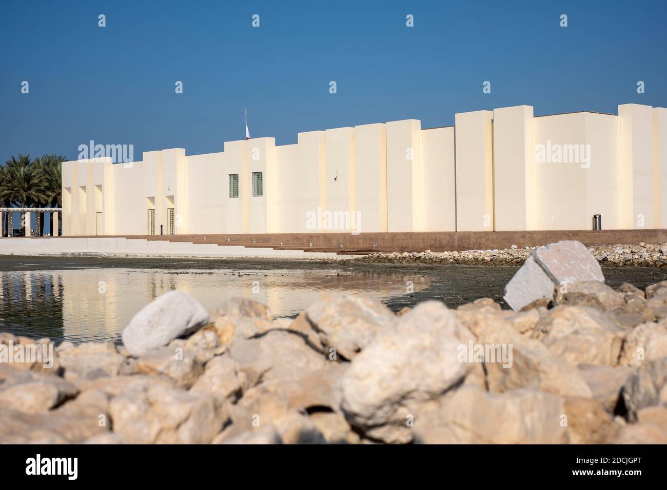 Bahrain Fort Museum in Manama, Bahrain Stockfoto