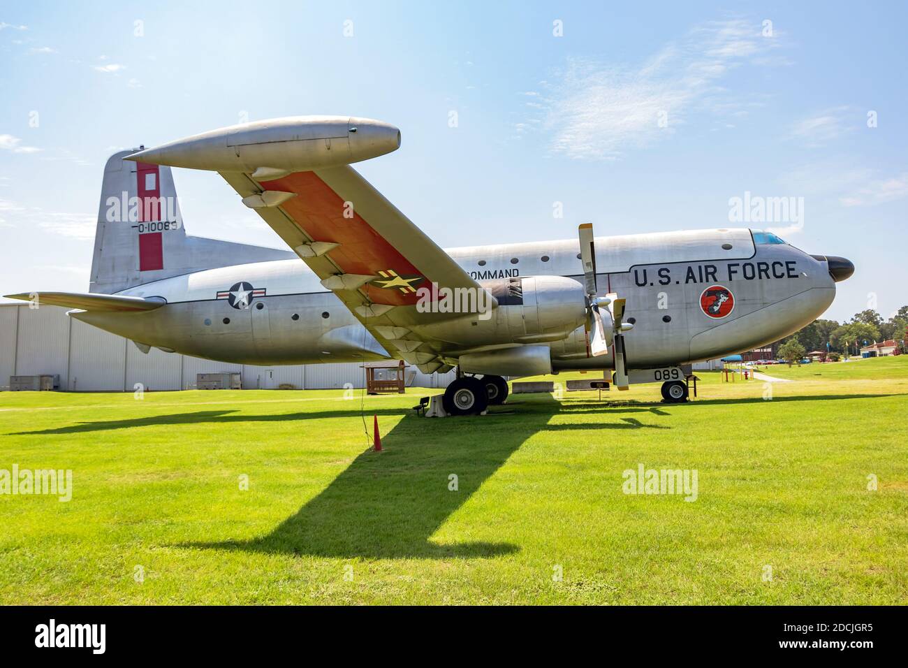 Militärjets im Museum of Aviation Warner Robins Air Force Base Macon